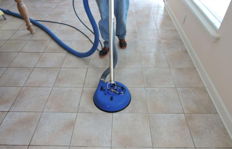 tile cleaning process